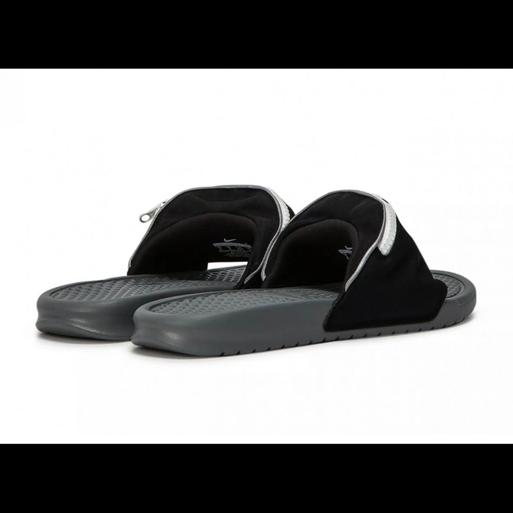 Nike Benassi JDI Fanny Pack Cool Grey AO1037-001 - Picture 7 of 8